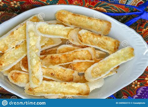 Brazilian Food Crunchy Beiju With Butter Stock Image Image Of Cake