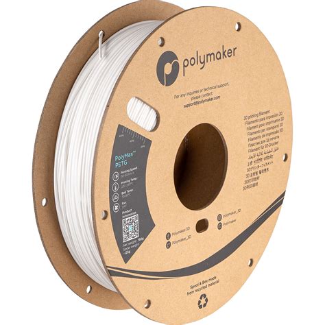 Polymaker Mm Polymax Petg Filament G White Pb B H