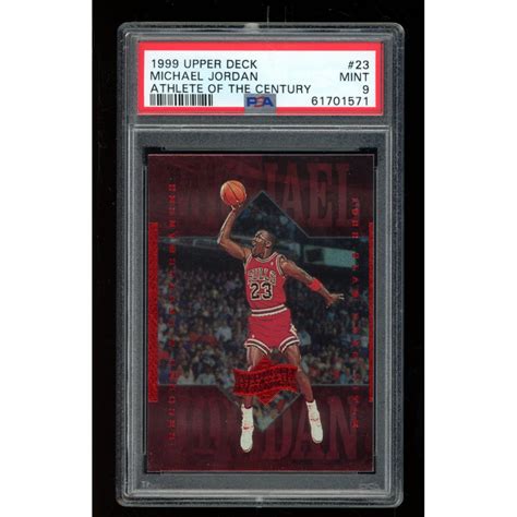 Michael Jordan Upper Deck Michael Jordan Athlete Of The Century