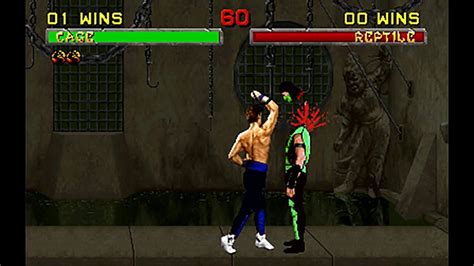 Mortal Kombat Ii Moves Johnny Cage Uppercut Fatality Youtube