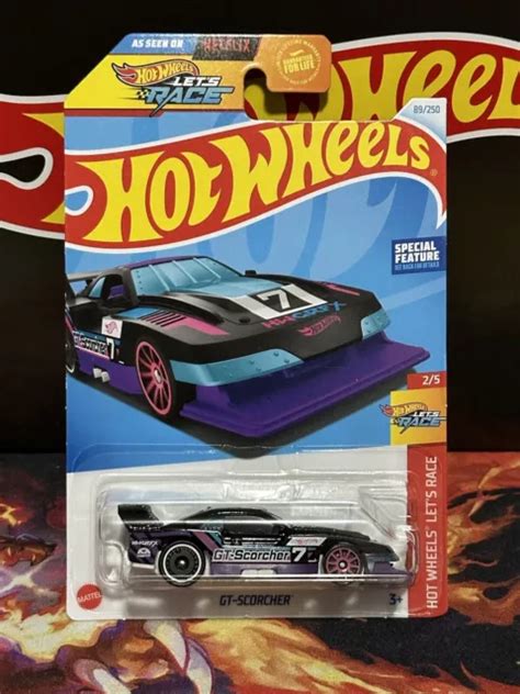 HOT WHEELS GT Scorcher Netflix Hot Wheels Course Violet EUR PicClick FR