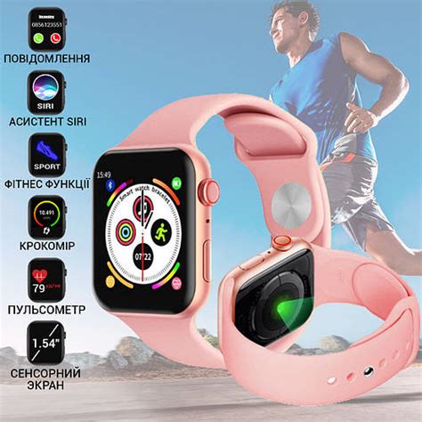 Купить Сенсорные женские умные часы телефон SMART WATCH T500, смарт ...