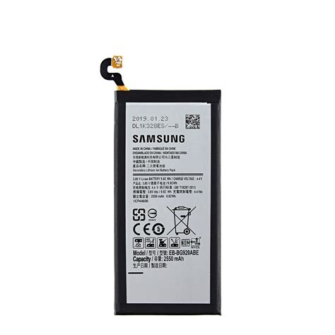 ILead Phone Battery 2550mAh For Samsung Galaxy S6 EB BG920ABE Ldtech