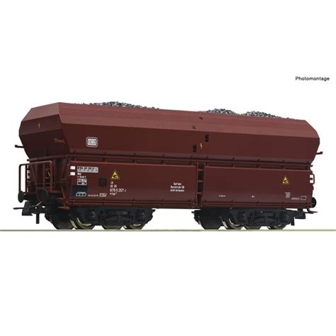 ROCO 56332 Spur H0 DB Selbstentladewagen Vierachs Fad Braun Ep IV 22