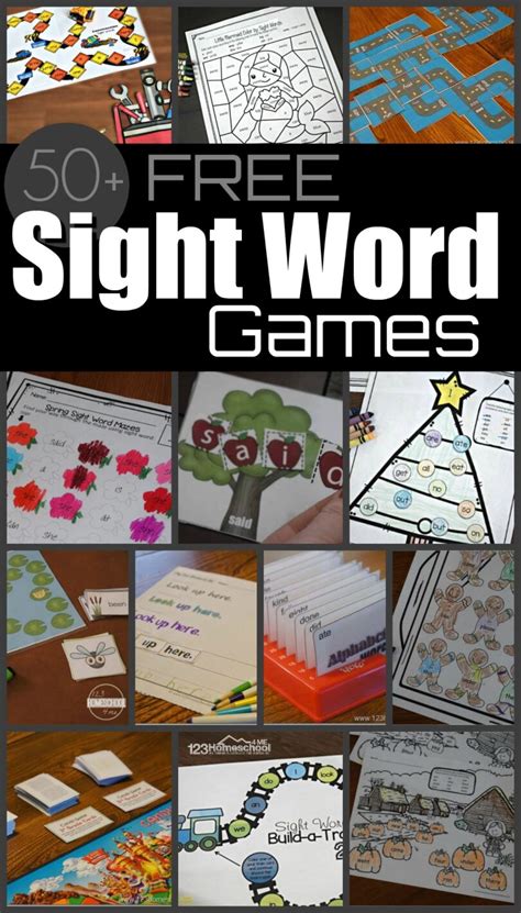 Sight Word Games For Second Graders