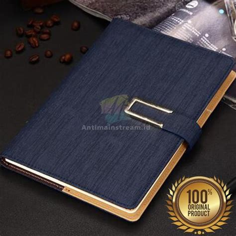 Jual Notebook Agenda Kulit Ukuran A Buku Catatan Kerja Cover Kulit