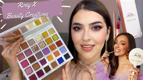 Rosy Mcmichael X Beauty Creations Rese A Maquillaje Swatches Youtube