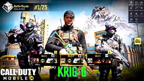 Kills With Krig Gameloop Pc Call Of Duty Mobile Battle Royale