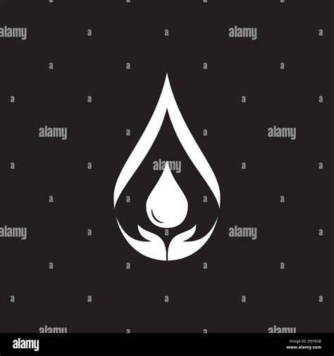 Water Purification Company Logo Design Template Stock Vector Image