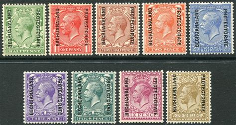 Bechuanaland 1913 24 Set To 1 Imperium Stamps Ltd