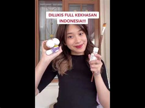 Tiktok Irene Suwandi Terbaru Rekor Lukis Di Gaun Untuk Indonesia