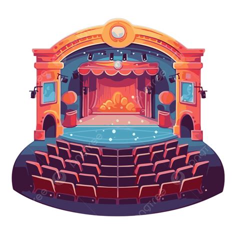 Escenario De Teatro De Im Genes Predise Adas De Auditorio Con Una