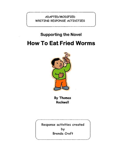 How To Eat Fried Worms DaviesandJohnson