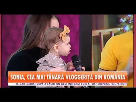 Sonia s World Ep 1 Cea mai tânără vloggeriță din România Am fost