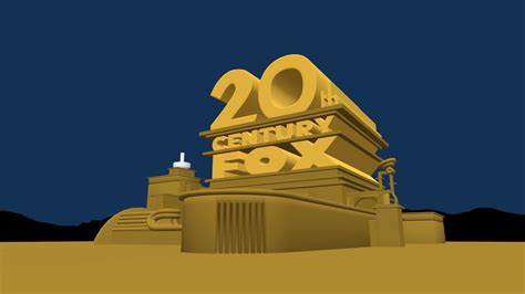 20th century fox template - Download Free 3D model by ...