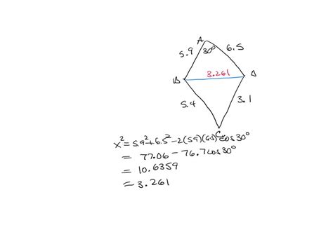 Solved Consider The Quadrilateral Shown Below That Has Vertices A B