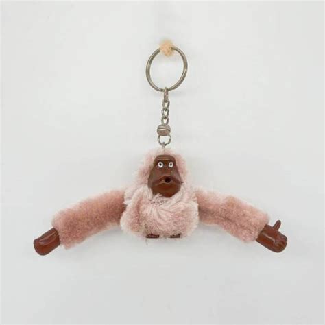 Buy Attractive Cartoon Decorative Skin-touch Fur Monkey Key Chain ...