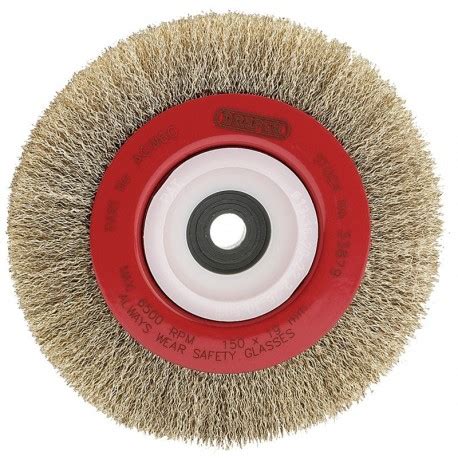 Brosse métallique DRAPER fils d acier Ø150mm Equip Moto