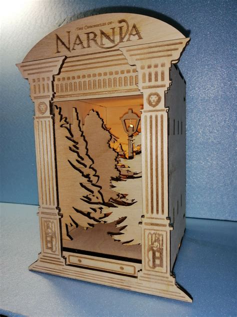 Narnia Booknook Comple Kit Shelf Insert Diy Kit Book Nook Shelf