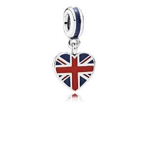 Pandora Usa Flag Plane Heart Photo Charm Best Selling Jewellery