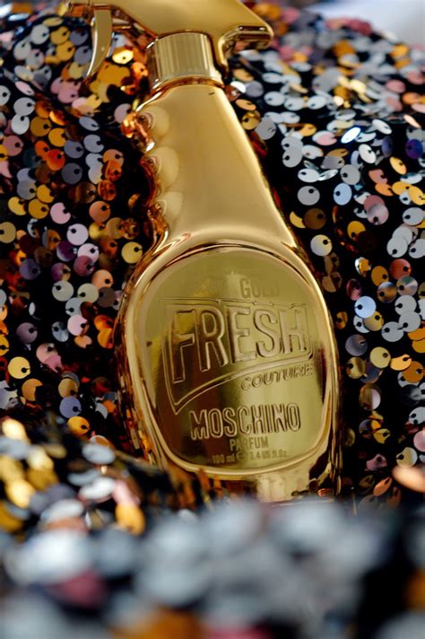 Brand New: Moschino Gold Fresh Couture Parfum Review | The Perks Of ...
