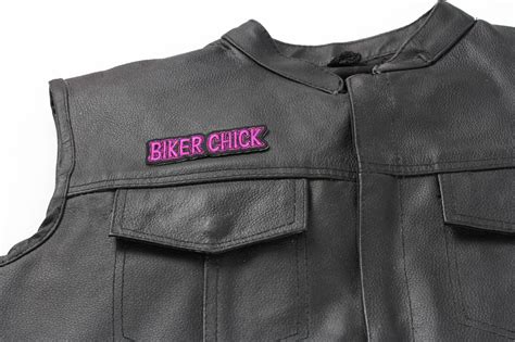 Biker Chick Patch - Biker Saying Patches by Ivamis Patches