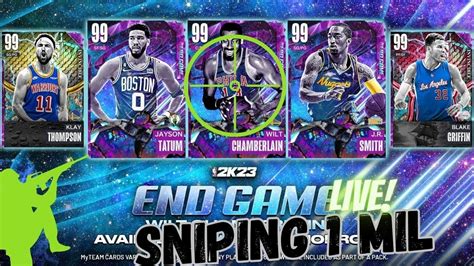 LIVE Working The NBA 2k23 Snipe Filters In MyTeam Sniping To 1 Mil