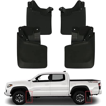 Amazon Toyota Tacoma 2016 2021 Mud Flap Guard Splash Set Genuine