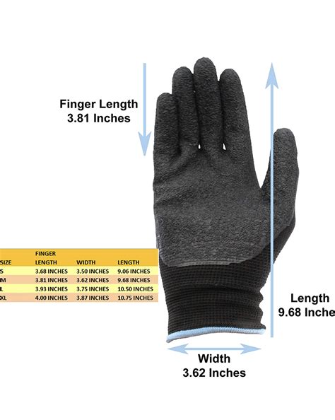 12 Pair Gasoline Black Safety Gloves Latex Coated Grip Cut Resistant | eBay