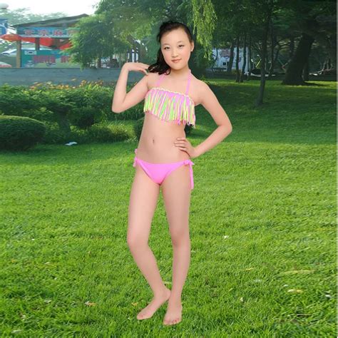 4 Warna Bayi Perempuan Bikini 2016 Musim Panas Sexy Swimsuit Pantai 3