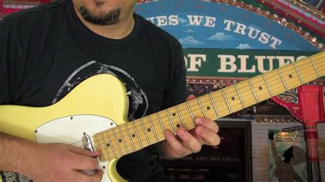 How To Play Lead Electric Blues Guitar Solo Skills Lesson YouTube