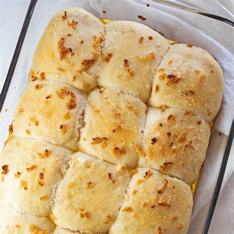 Onion Rolls Quick Easy Fluffy No Knead Dinner Rolls