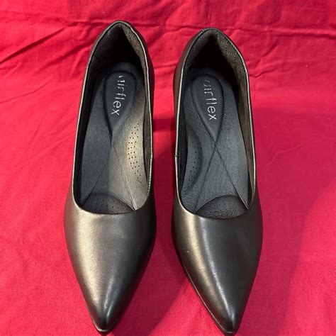 Airflex Womens Ashley Size 8 Heels Black S New With Tags Salvos