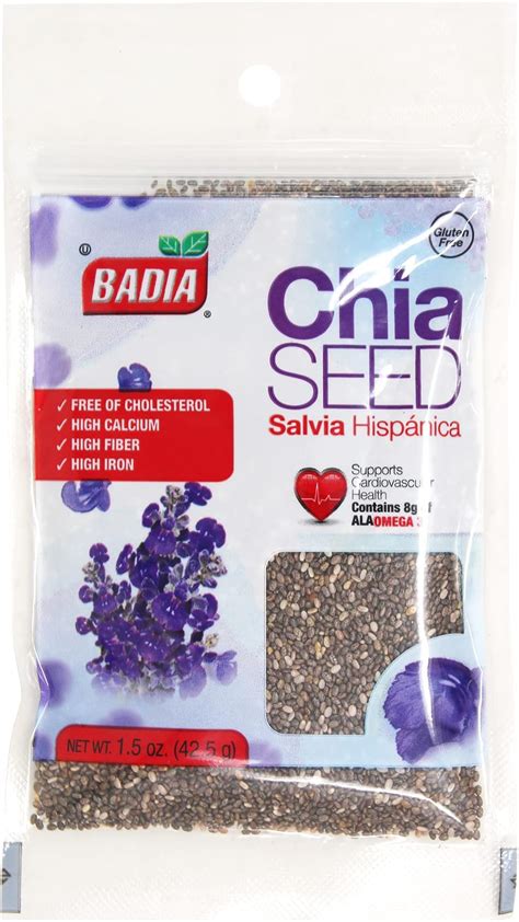 Badia Seed Chia 15 Oz Grocery And Gourmet Food