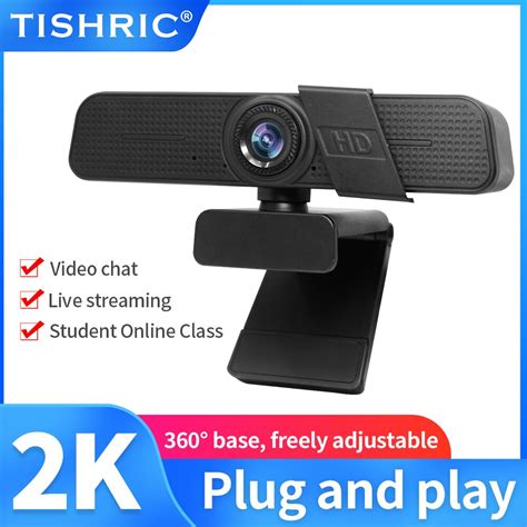 Tishric Webcam C Full Hd K Cam Ra Usb Avec Grandado