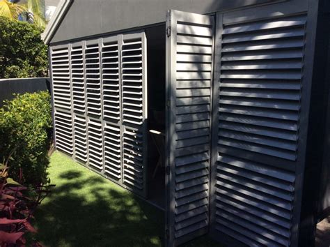 Australian Made Aluminium Shutters Available In Colours