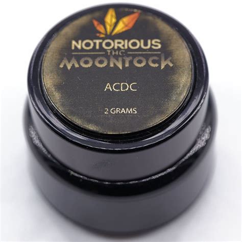 Notorious THC Moon Rocks ACDC 2 Grams Ganja West