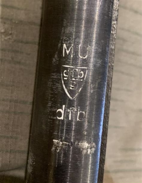 Aubrey Military Antiques Deactivated Dated Mg Barrel