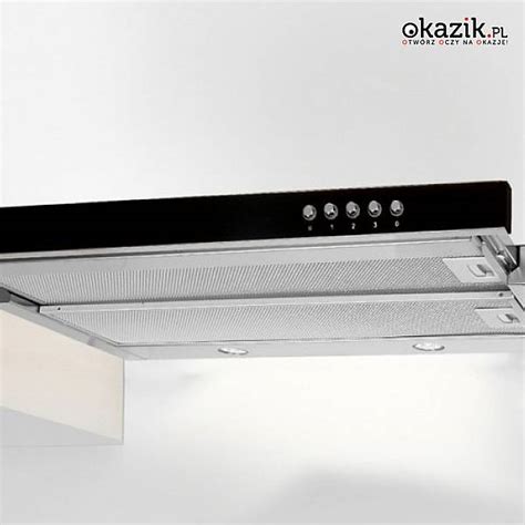 Akpo Okap WK 7 Light Glass 50 Czarny