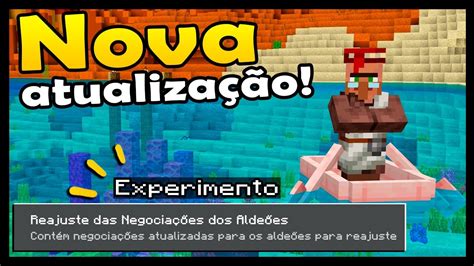 Minecraft Saiu Nova Vers O Beta E Preview Para A Bedrock Youtube