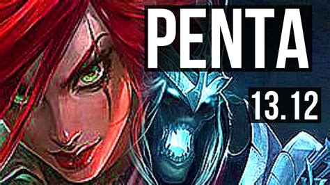 Katarina Vs Karthus Mid Penta Solo Kills Legendary M