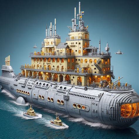 128 AI ideas inspiration for Lego Submarine MOCS – How to build it