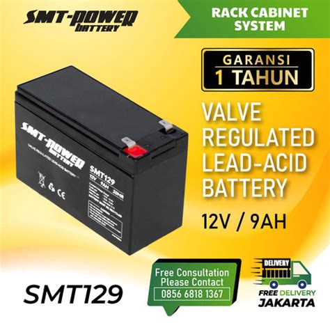 Jual Battery Ups Aki Kering Baterai Vrla Smt V Ah Jakarta