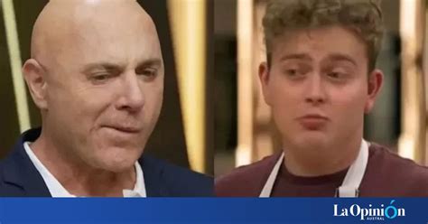 Video El polémico comentario que le hizo Aquiles de MasterChef