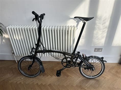 Brompton Raw Lacquer C Line H L Black Edition Extending Seat Post