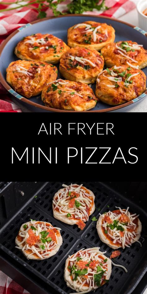 Air Fryer Mini Pizzas Recipe Air Fryer Recipes Easy Recipes Air