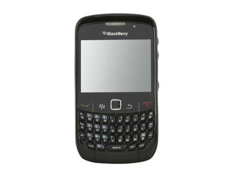 BlackBerry Curve Black Unlocked GSM Bar Phone With Full Qwerty Keyboard