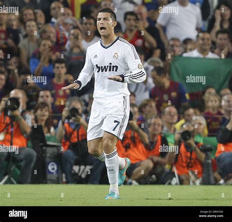 Cristiano Ronaldo celebrates his goal Real Madrid vs. Barcelona FC La ...