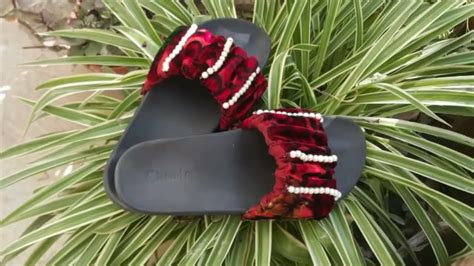 How To Make Scrunchie Chappals Slipper Transformation Scrunchie