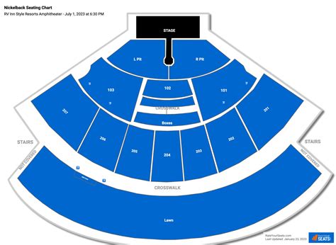 RV Inn Style Resorts Amphitheater Seating Chart - RateYourSeats.com